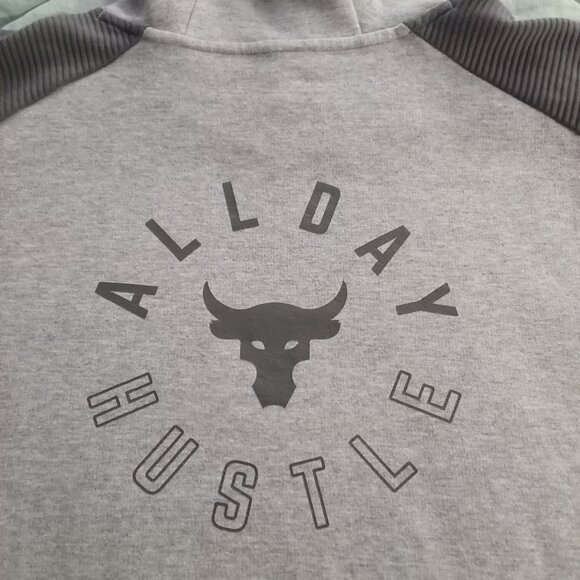 Under Armour Project Rock Oversized Hoodie Size L - Picture 4 of 5